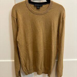 French Connection Camel Crewneck Sweater S
